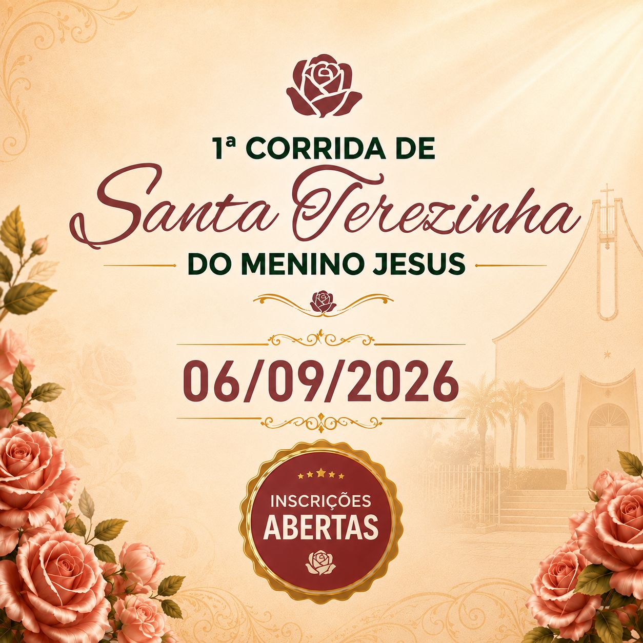 1ª Corrida De Santa Terezinha Do Menino Jesus