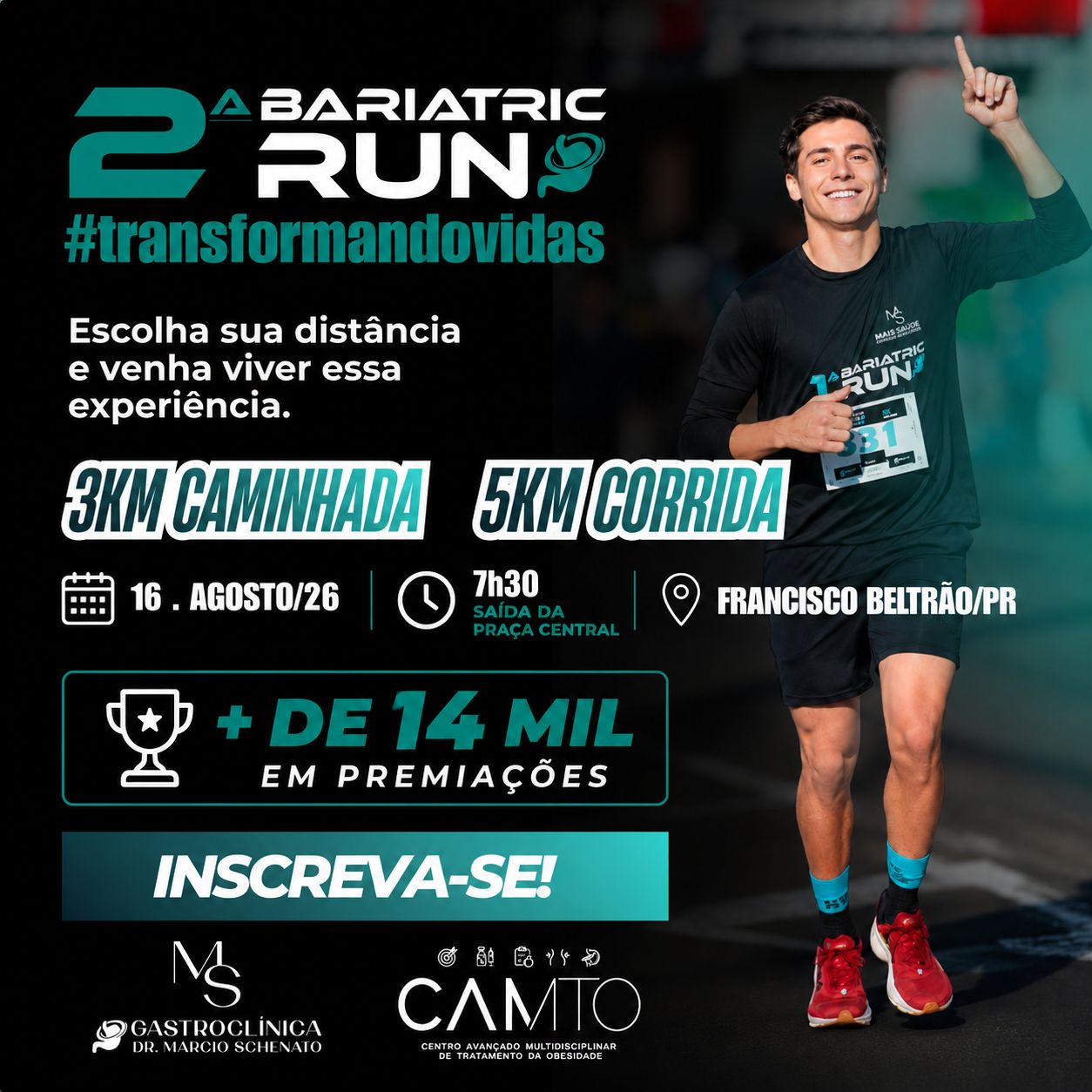 2ª Corrida Bariatric Run - Ms GastroclÍnica